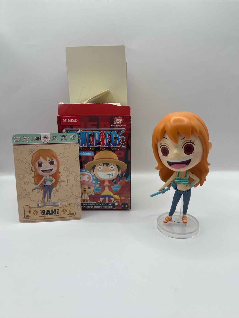 One Piece Nami Orange Figure
